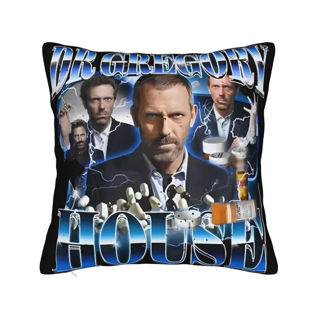 Подушки House MD Квадратные Наволочки Полиэстер Гостиная Хью Лори Чехол для Подушки Крутая Декоративная Наволочка 40*40