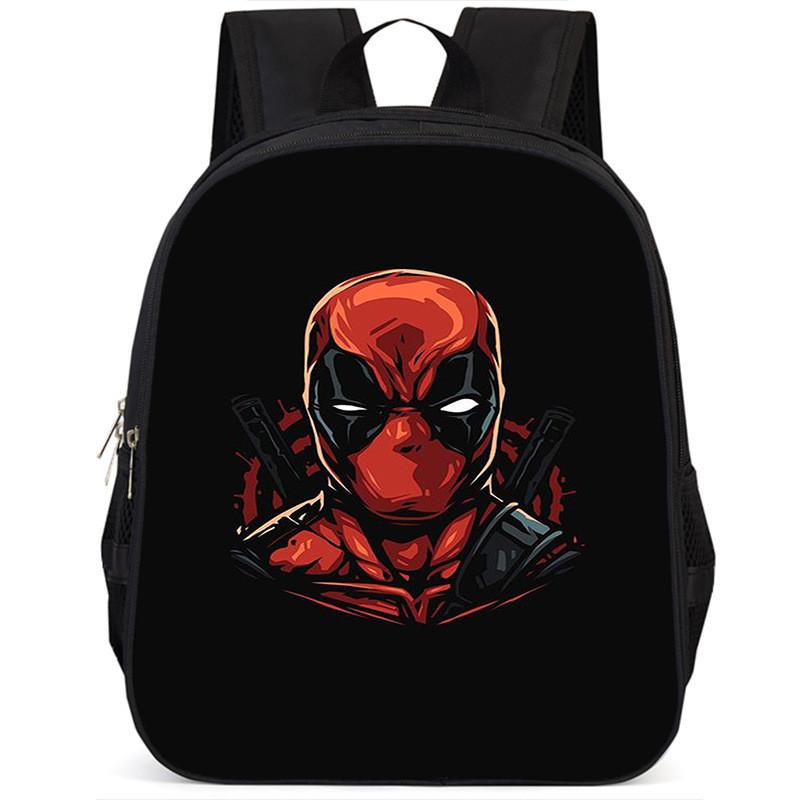 Spacious 15 Inch Deadpool Backpack For Boys And Girls With Large Capacity Design