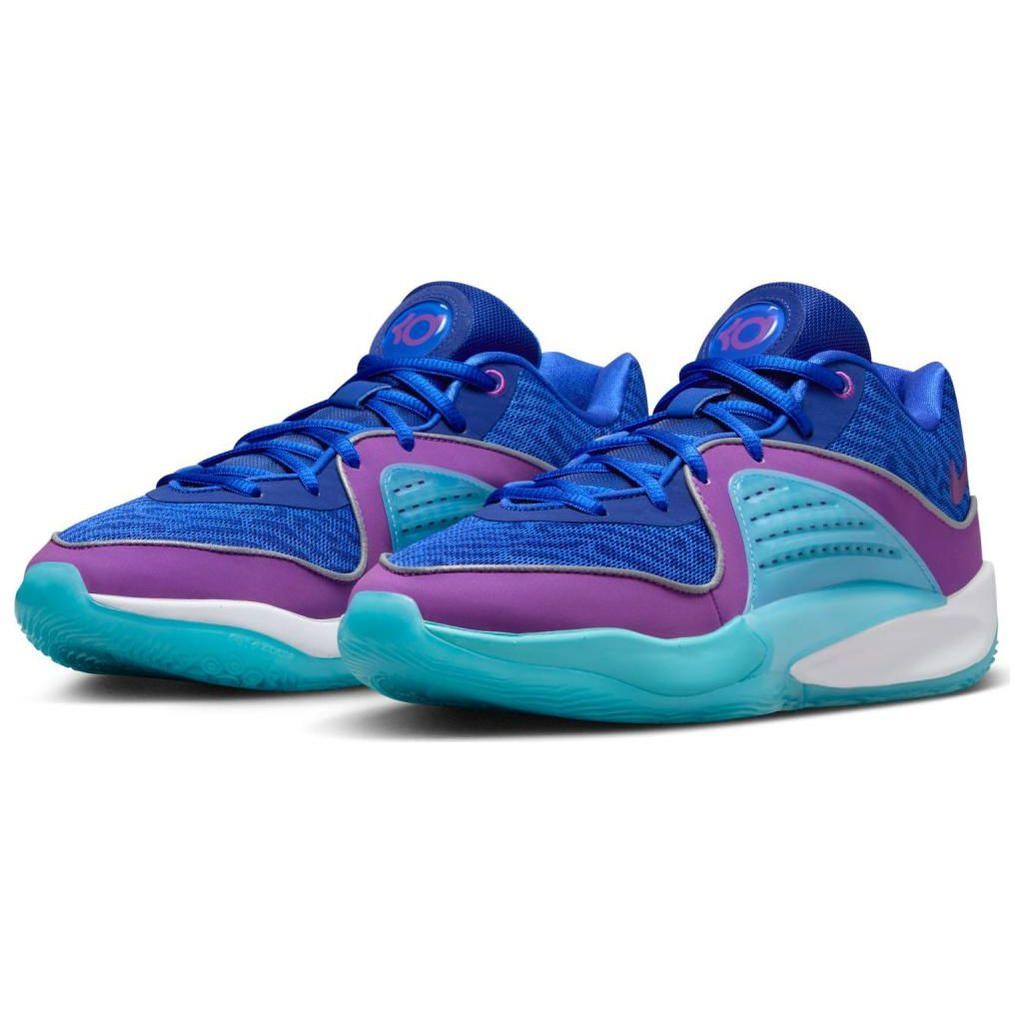 Nike KD 16 Ready, Play Мужские кроссовки синие Deep-Royal Metallic-Silver DV2917-401