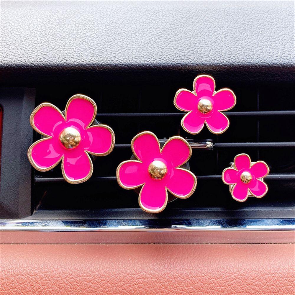 Daisy Flower Air Freshener Air Vent Clip Outlet Vent Clip Aromatherapy Clip Car Perfume Clip