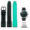 Кожано-нейлоновый ремешок для часов IWC Pilot Little Prince Mark IW388103 IW378005/003/001 Быстросъемный ремешок из коровьей кожи 20 мм 21 мм