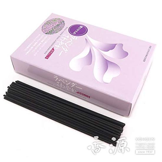 Baieido Lavender Refreshing Incense Sticks, Flat, Loose Pack