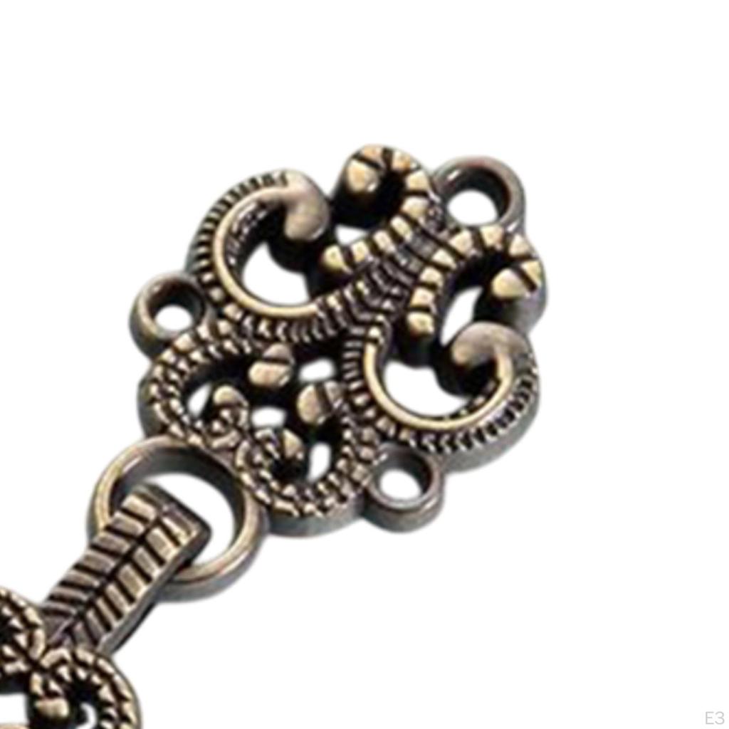 5 комплектов застежек-зажимов для курток, платьев и свитеров