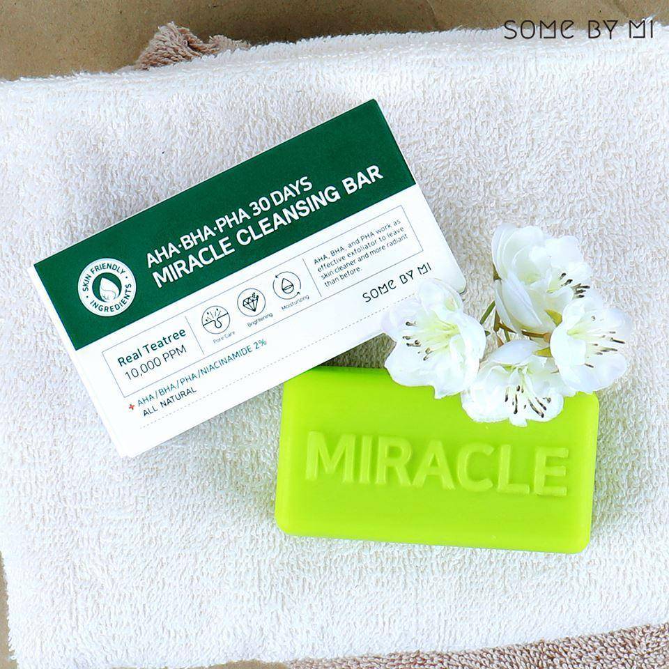 SOME BY MI AHA BHA PHA 30 Days Miracle Cleansing Bar 108 г