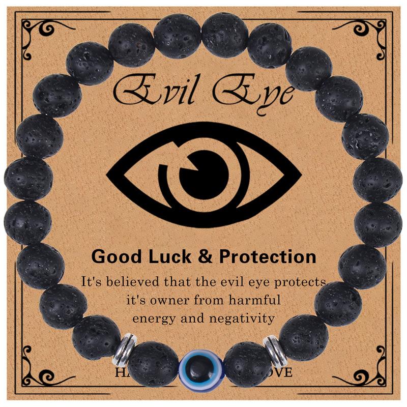 JYL TS Bracelet Men's Elastic Beaded Boosts Vitality & Grounding Energy