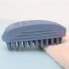 Щетка для купания домашних животных Резиновая расческа Щетка для удаления шерсти Чистка для домашних животных Собаки Кошки Товары для ухода Безопасная силиконовая щетка