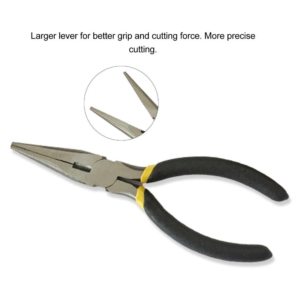 Mini Size Needle Nose Pliers Carbon Steel Mini Needle Nose Pliers Long Nose Pliers  Crafts