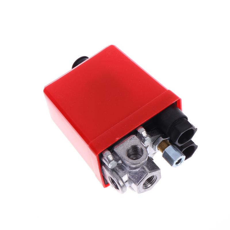 Reliable Air Compressor Pressure Switch 90-120psi Automatic On Off Control for Garage Pneumatic Tools and Workshop Applications