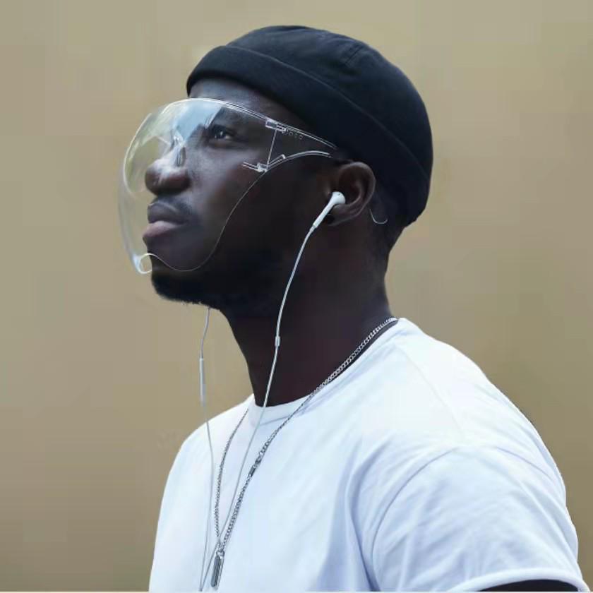 HD Anti-Fog UV Protection Full Face Shield Sunglasses for Cycling