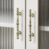 Nordic Style Wardrobe Door Handle Zinc Alloy Furniture Handle Door Pulls  Wardrobe Drawer