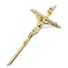 Gold Crucifix Wall Decor Handheld Metal Cross Blessing Sacred Crucifix Gift