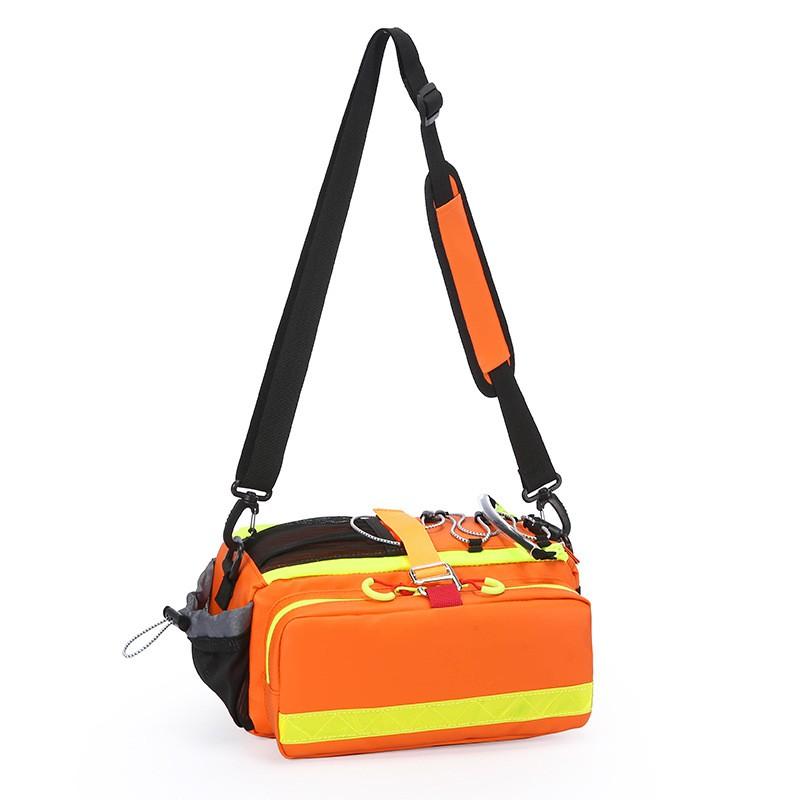 Waterproof Tactical Waist Pack With Color-Coded Compartment System First Aid Medical Response Field Emergency Use