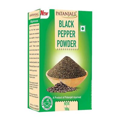 Молотый Черный перец (100 г), Black Pepper Powder,  Patanjali