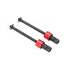2Pcs RC CVD Drive Shaft High Hardness Durable Stable Easy Assembly CVD Drive Shaft for Traxxas