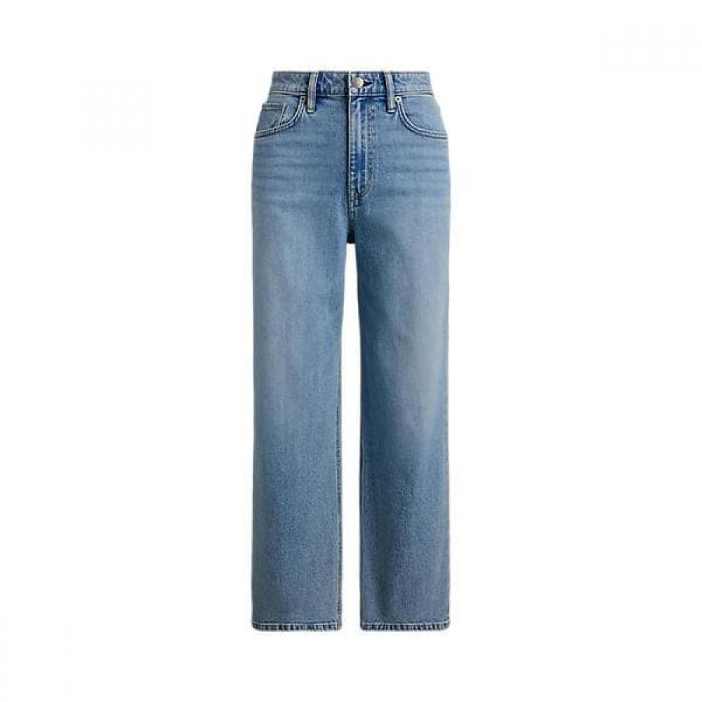 Lauren Ralph Lauren High Rise Relaxed Straight Jean Wmlrdnms0920209400