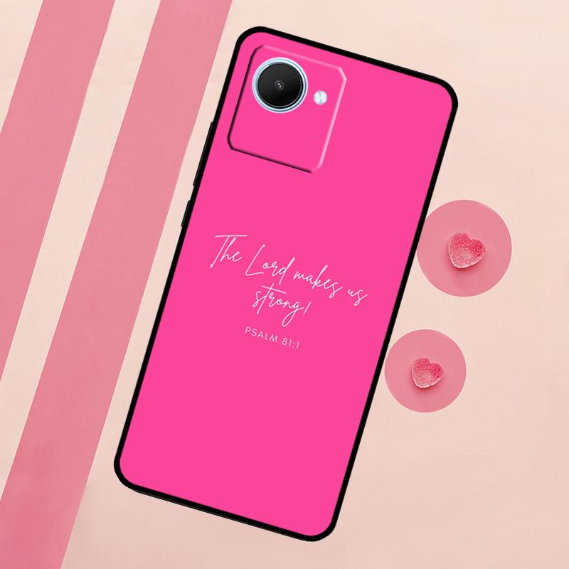 Чехол Christian Psalms для Realme GT Neo 5 3T 2T 9 11 10 Pro Plus C11 C15 C21Y C25S C30 C31 C33 C35 C53 C55