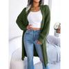 Women's Autumn and Winter Casual Lapel Long Cardigan Sweater