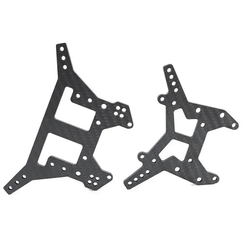 Front Rear Carbon Fiber Suspension Brackets for 1/8 6S Kraton Outsast Metal Upgrade Parts Rc Model Crawler Car Truck Buggy