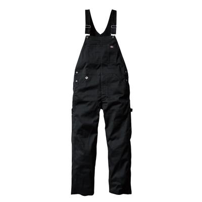 Рабочий комбинезон Dickies D-769, Рабочая одежда, Эластичный, Светоотражающий, Легкий в уходе, Всесезонный, В комплекте стикер Dickies CO-COS Pro Uni, Размер 13. Черный, ЛЛ