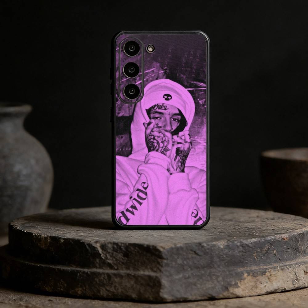 Чехол для телефона Lil Peep Star Shopping для Samsung Galaxy A13, 21s, 22, 31, 32, 52, 53, 71, 72, 73, Мягкий черный чехол