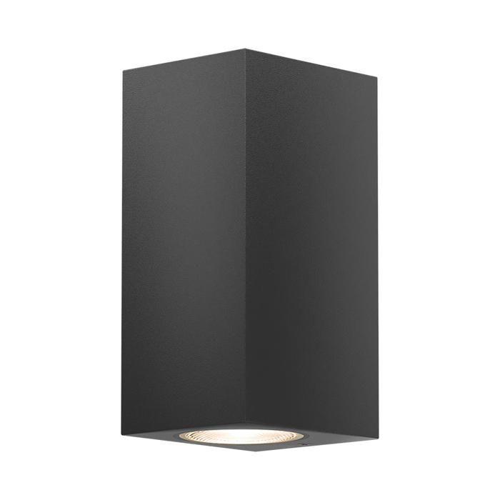 Applique RITA GU10 2x35W Gris Aluminium IP44