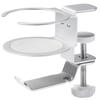 Elecom Headphone Stand/Clamp Type/360 Degree Rotation/Silver