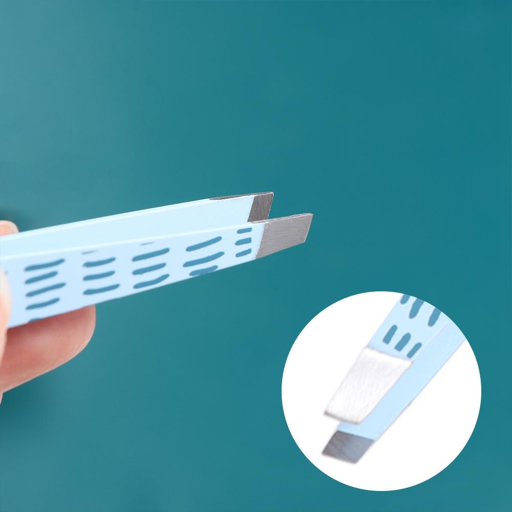 Профессиональные зажимы для бровей, удаление тонких волос, наклонные зажимы для бровей для девочек