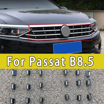 Передняя решетка радиатора для VW Passat B8.5, хромированная 2022 2023, обвес, Стайлинг автомобиля, высокая конфигурация, стандартное издание, декоративная
