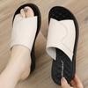 2025 Women's Summer Mid-Heel Non-Slip Wedge Sandals - Soft Bottom, Fashionable for Outdoor Wear