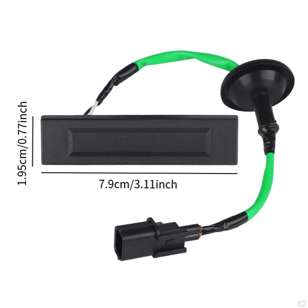 Trunk Lid Lock Handle Button 81260-g6000 Easy To Install Car Accessory Premium Assembly Tailgate