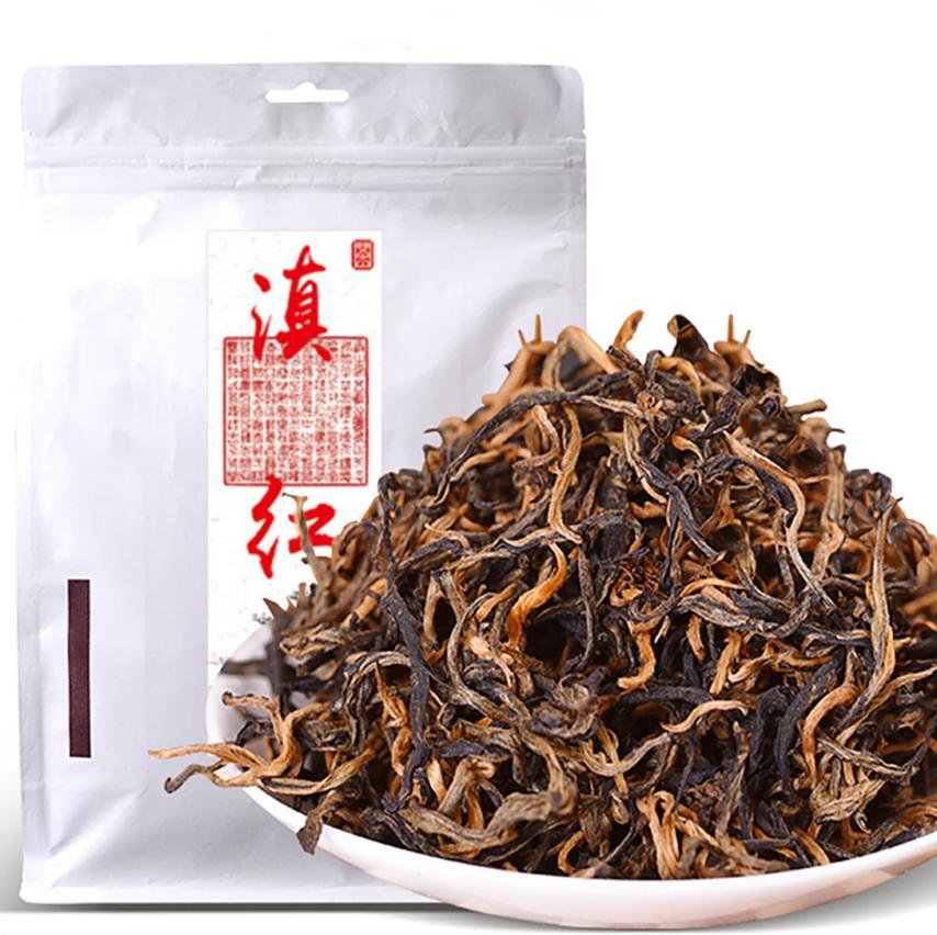 Черный чай премиум класса Fenghetang Dian Hong Maofeng Yunnan Dianhong Tea 500г