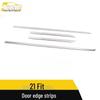 21 Fit Bright Door Side Strip: Anti-Scratch Decorative Trim for Car Body, Bumper, and Door Panel.