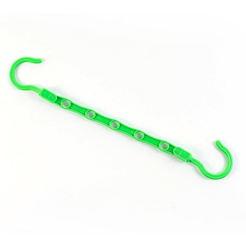 1 шт. 5 отверстий Вешалка для одежды Хранение Пластиковый крючок для подвешивания одежды Органайзер Экономия места в шкафу AVE