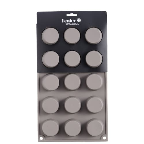 Силиконовая гибкая мини-форма для маффинов, Силиконовая форма, Форма для кексов, Антипригарная форма для выпечки, Кондитерская форма, Форма для шоколада, DIY, Сладости, 15 штук