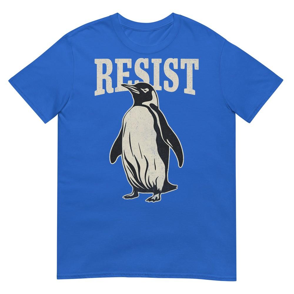 Funny Penguin Resist Cool Penguins Resist TShirt
