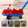 Interactive Children's Hand Push Airplane Baby Toddler Stroller Toy  for Kids Boys and Girls