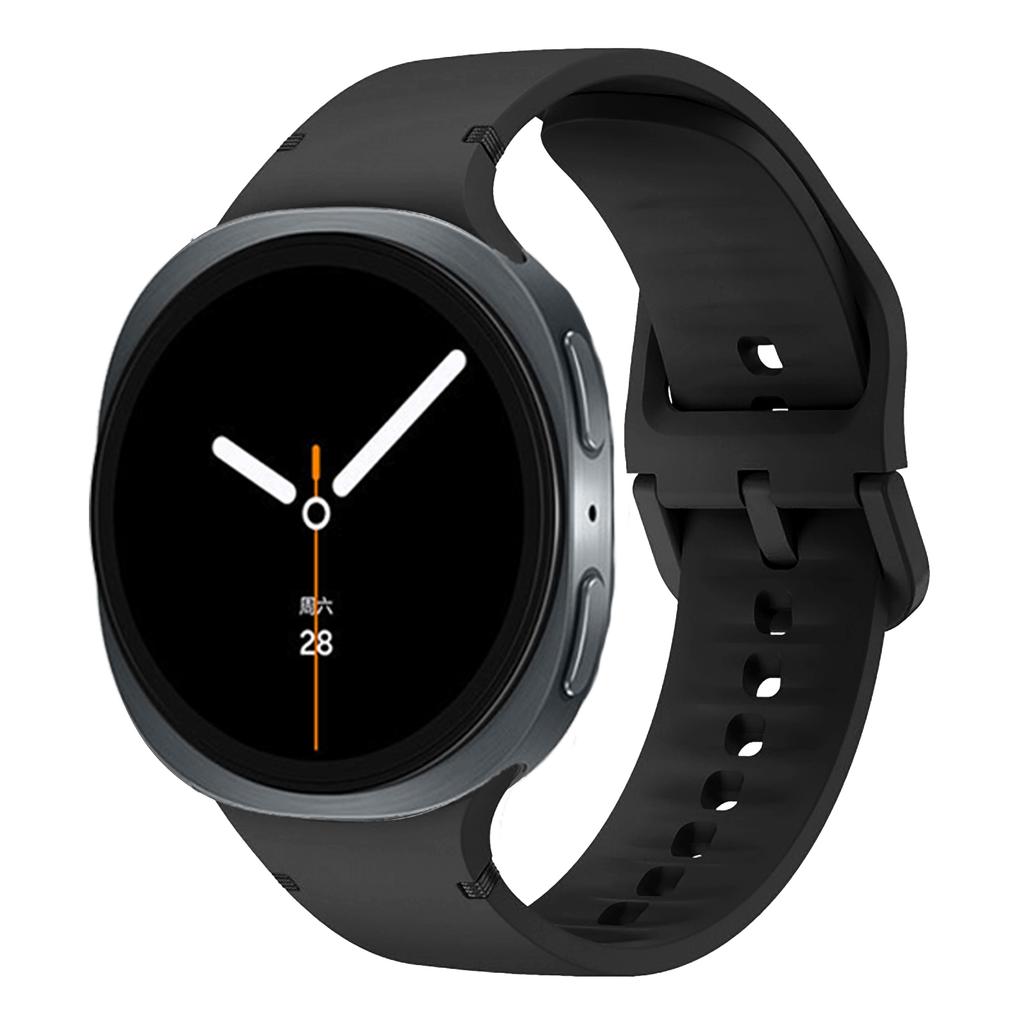 Спортивный силиконовый ремешок для Samsung Galaxy Watch 8 Ремешок 44 мм 40 мм Аксессуары correa pulseira Браслет Galaxy Watch 8 classic 46 мм