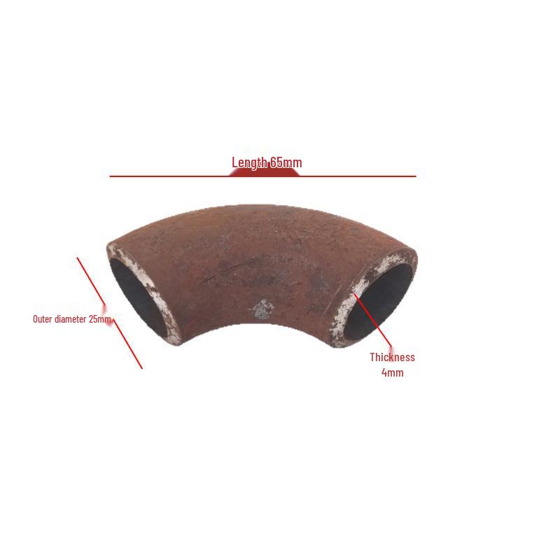 90° Large Diameter Seamless Carbon Steel Elbow, Anti-Corrosion & High-Temperature Resistant Pipe Fitting.