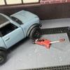 Модель автомобильного домкрата 1/64 Декорация для DIY-мастерской, гаража, диорамы Аксессуар, реквизит для фотографии для