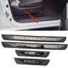 For Isuzu D Max 4x4 D-max Car Accessories Door Sill Pedal Protector Scuff Plate Thresholds Sticker Styling Trim