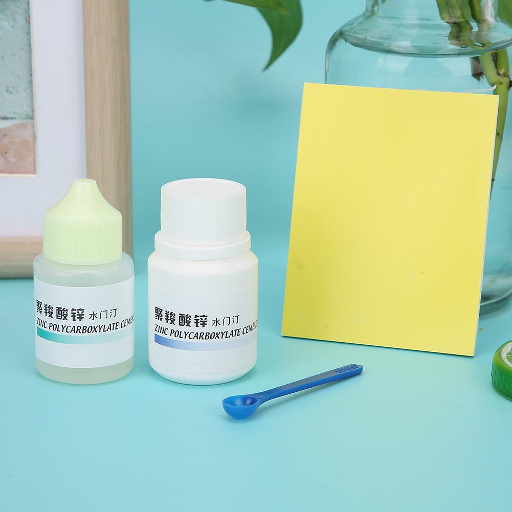 Цинк-поликарбоноксилатный цемент для временной зубной коронки, цемент для пломбирования полостей