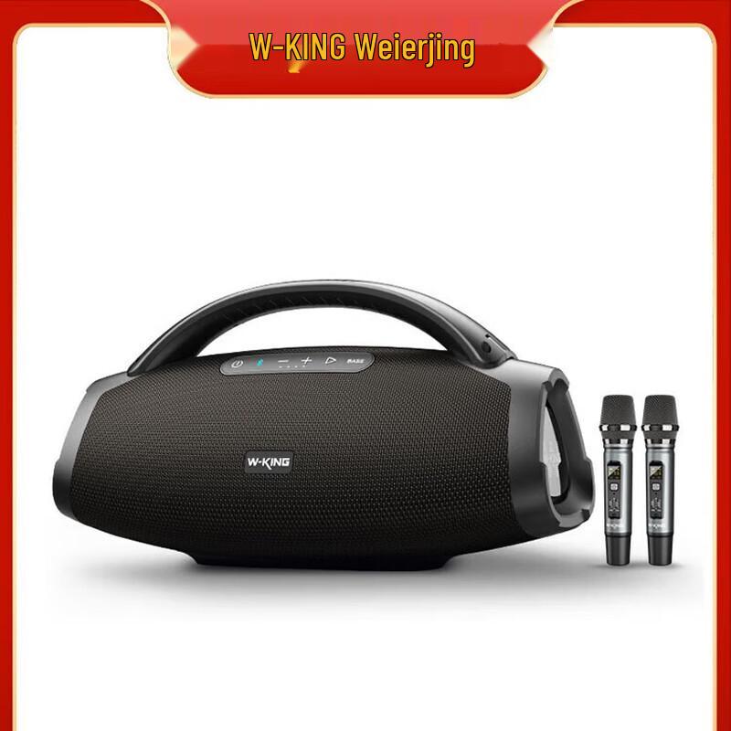 Портативная караоке Bluetooth-колонка W-King D20