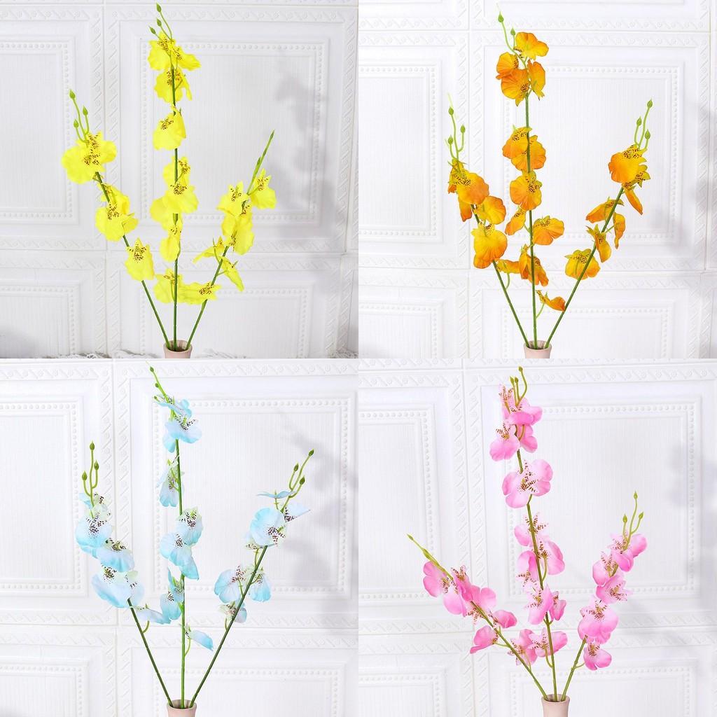 Dancing Orchid Silk Flower Arrangement For Wedding Decor And Home Styling