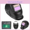 Большой Цветной True Lens View На Солнечной Батарее Автоматически Затеняющаяся Сварочная Маска Сварщика Для Дуговой Сварки Шлифовки Резки Сварочная Маска Автоматическое Затенение