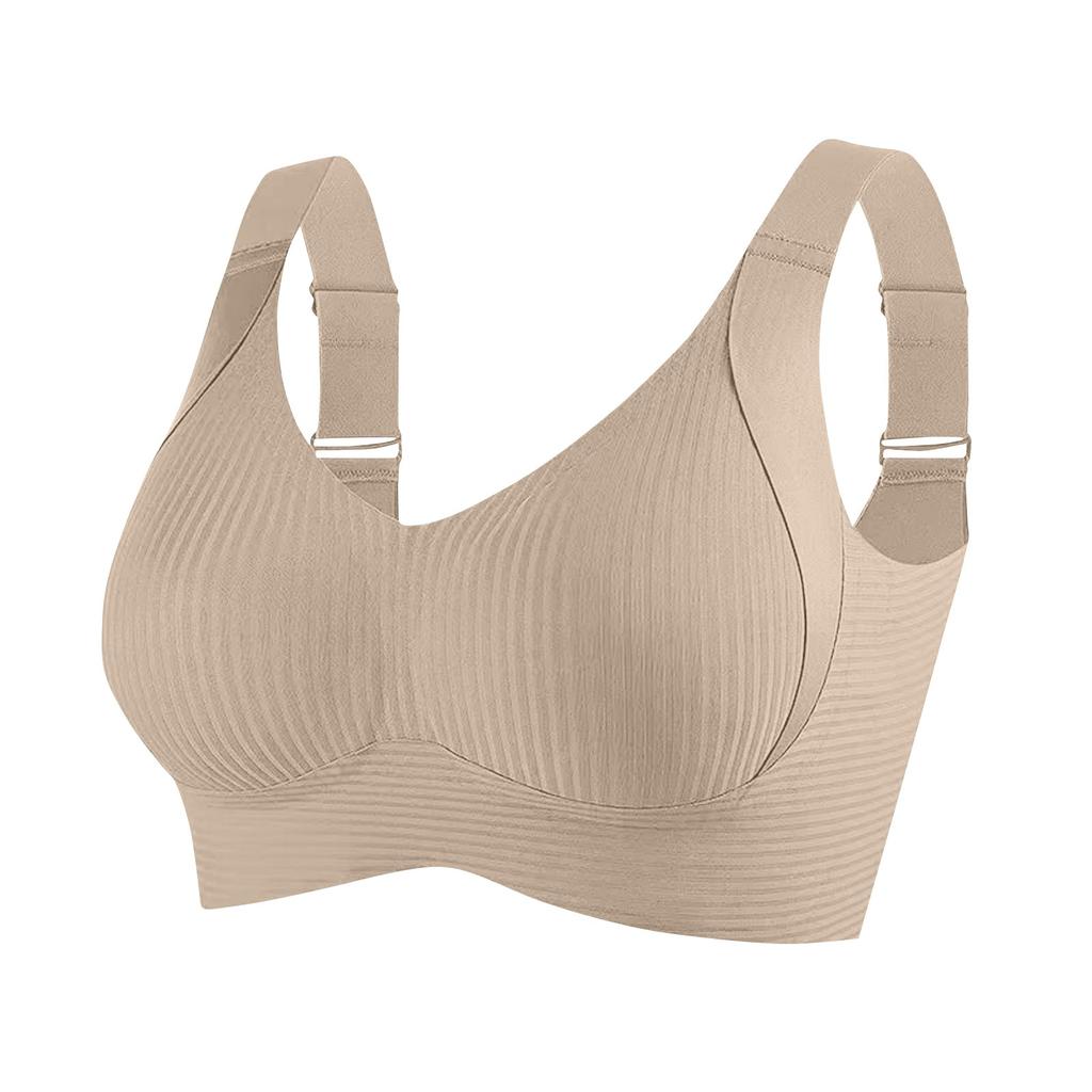 Women's Underwear Large Chest Display Small Bra Large Size Adjustment Type Breast Collection Bra