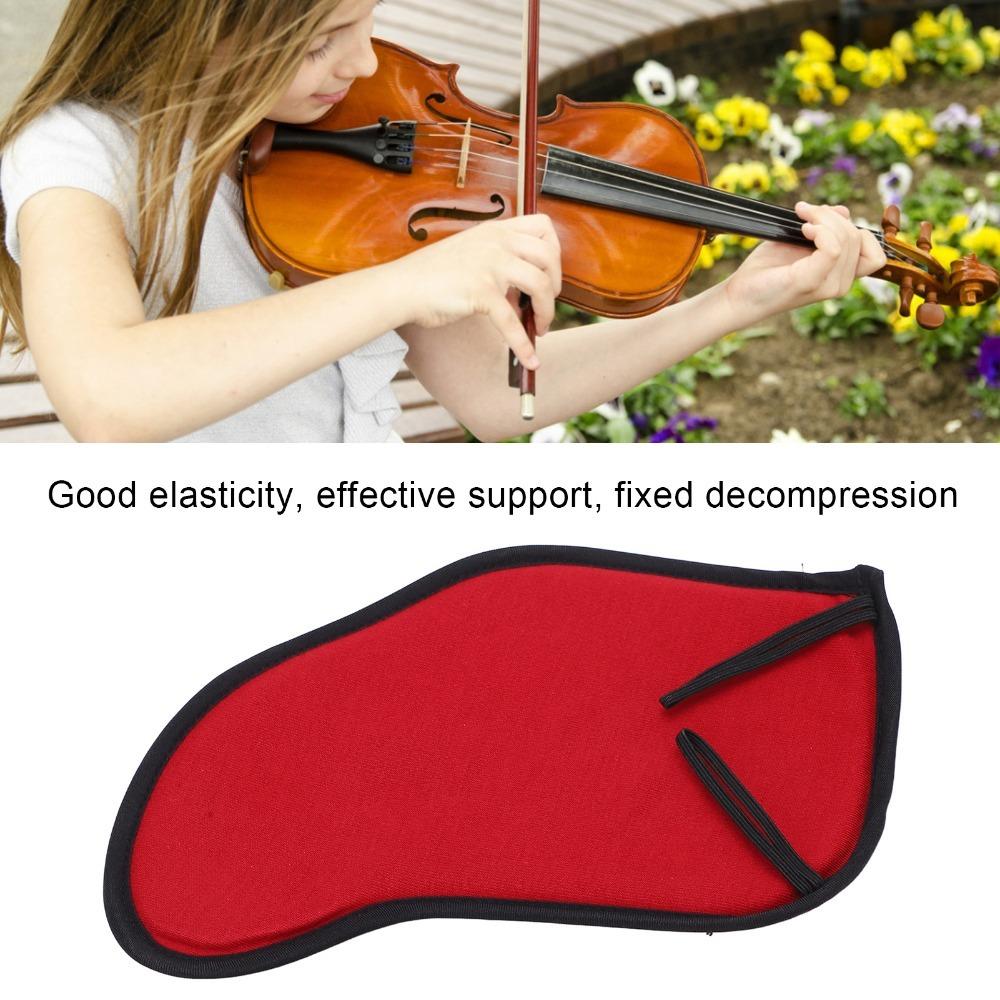 Fine Processing Violin Accessories Coffee/Red Violin Chinrest Pad Musician Comfort