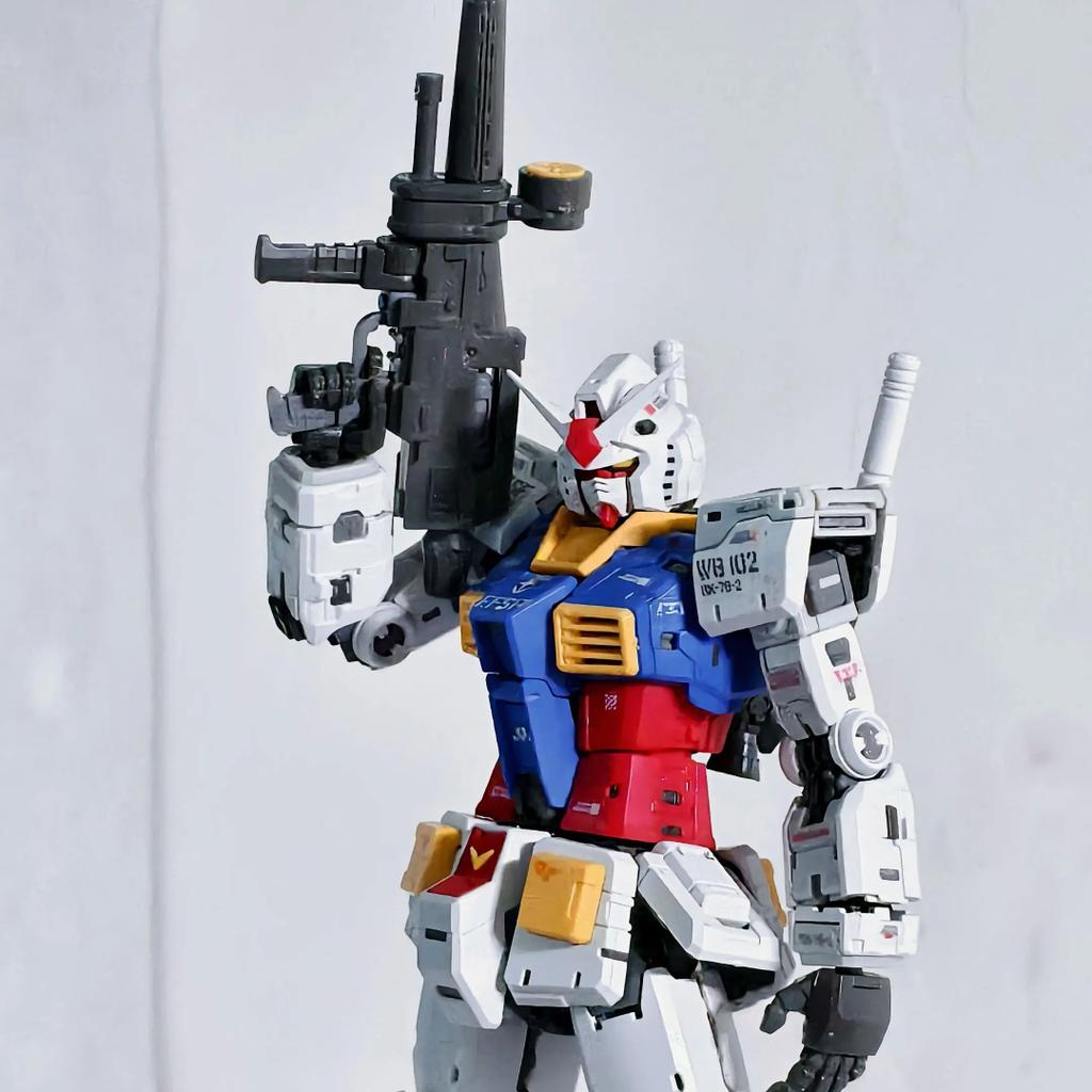 Changlong Long Dragon Studio RX-78-2 Оригинальный Модель-конструктор Меха Коллекционная Подарок Игрушка Фигурка Действия RG 5501 1/144 Позируемая Сочлененная Масштаб