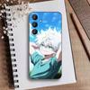 Чехол для телефона W-Killua Zoldyck H-Hunter X Hunter Для Samsung Galaxy A73,A21s,A22,A31,A52,A53,A71,A41 Мягкий черный корпус