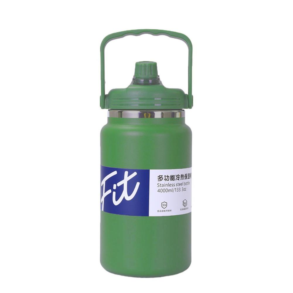 Large Capacity Sport Thermal Cup 1.5/2/2.5L Vacuum Flask Household Insulated Water Bottle Stadium