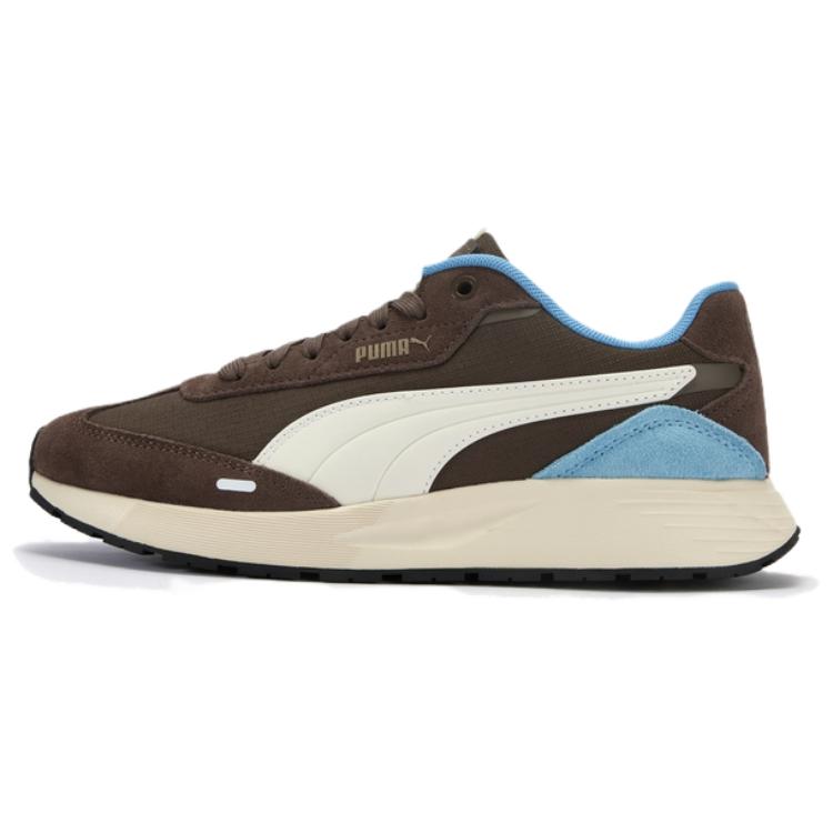 Puma Унисекс Runtamed WIND MIX Низкие повседневные кроссовки Коричневые 406019-07